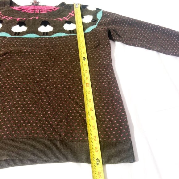 Talbots Sheep Raglan Crewneck Pullover - Picture 6 of 8